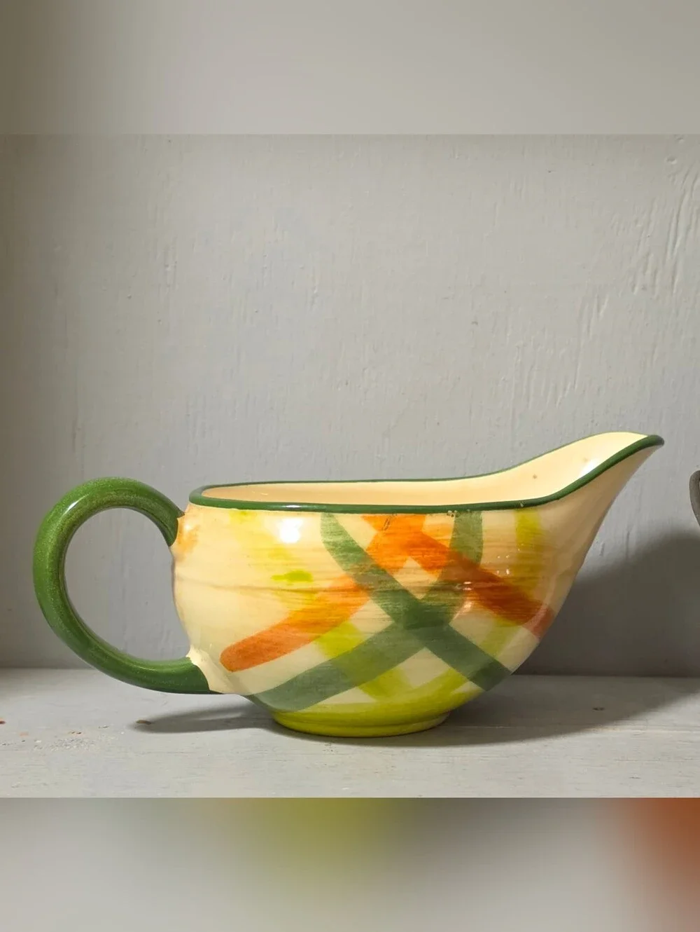 Vintage Vernonware Gravy Dish